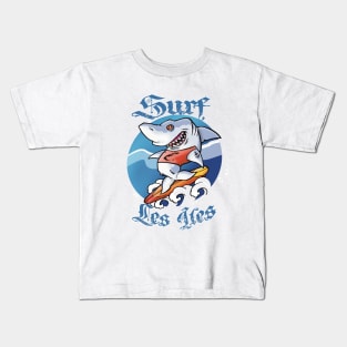 surf les iles Kids T-Shirt